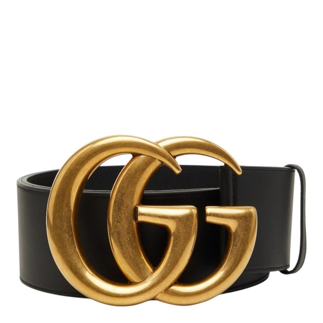 Gucci GG Marmont Logo Wide Belt 100 40 453265 214351 Black Gold Leather Men's GUCCI: --- Catalog ---Category: SizeLength: 97cm - 102cm / 38.18'' - 40.15''Category: DesignType: Standard beltColor: Black, GoldGender: MenMaterial (Strap): Leather Category: GeneralMPN: 453265 214351Brand: