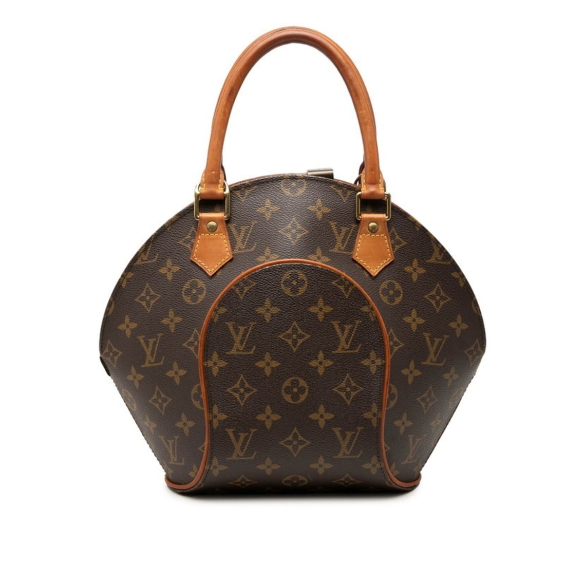 Louis Vuitton Monogram Ellipse PM Handbag M51127 Brown Leather Women's LOUIS VUITTON