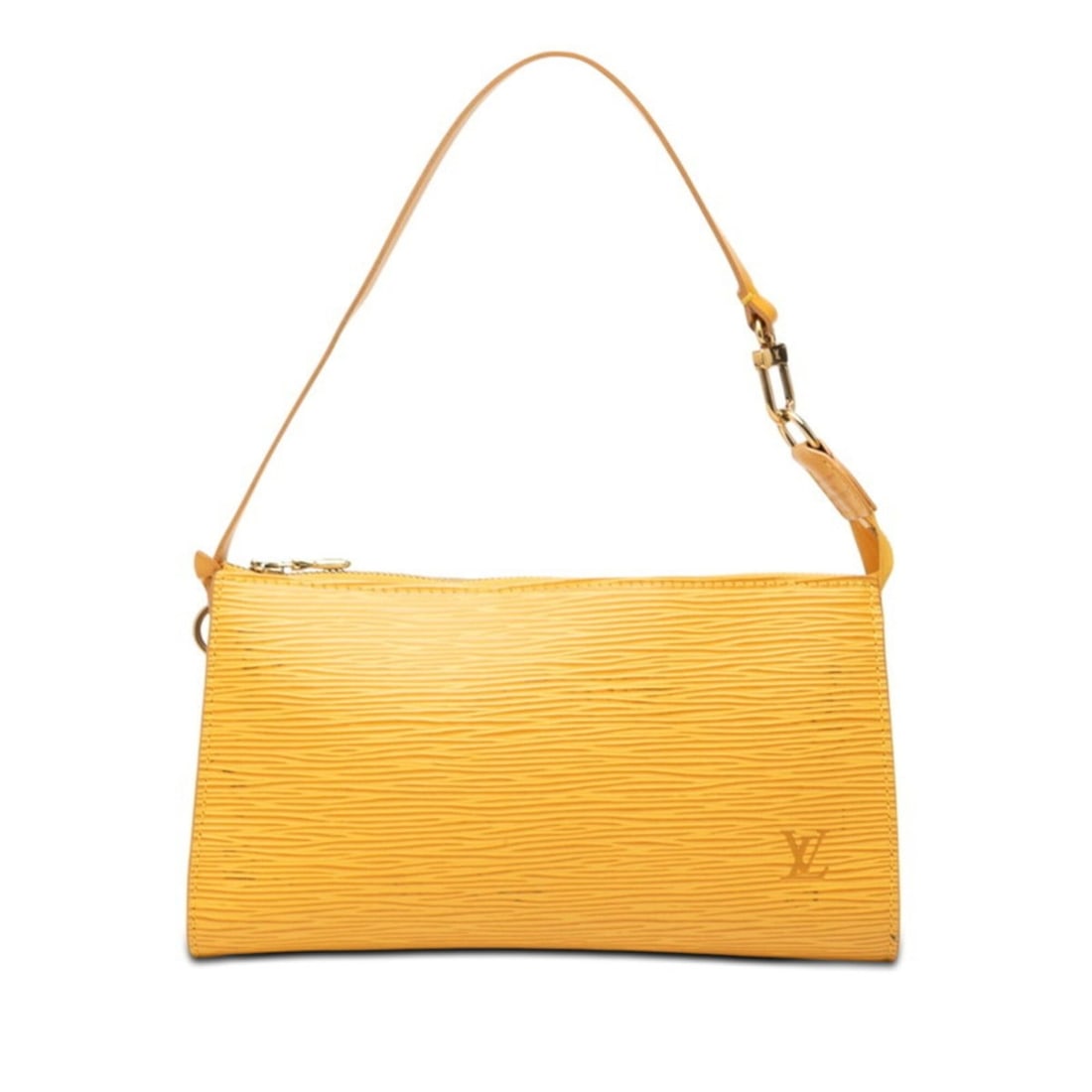 Louis Vuitton Epi Pochette Accessoires Accessory Pouch Handbag M52959 Tassili Yellow Leather Women's: --- Catalog ---Category: SizeSize (HxWxD): 11.5cm x 21cm x 2cm / 4.52'' x 8.26'' x 0.78''Category: DesignType: Handbag, Pochette, PouchColor: YellowGender: WomenMaterial: Leather Category: GeneralMPN: