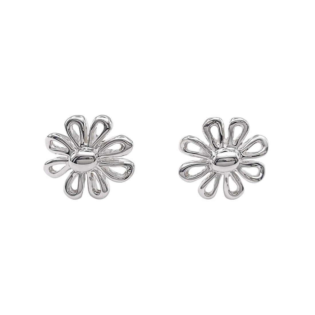 TIFFANY&Co. Daisy Paloma Picasso Earrings SV925 Silver Women's