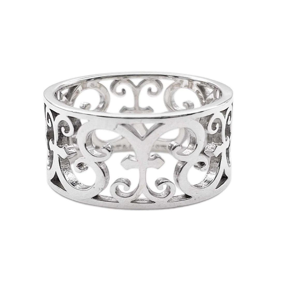 TIFFANY&Co. Enchantment Ring, SV925, 7786, Women's: --- Catalog ---Category: SizeJP Size: 13.5US Size: 6.5Category: DesignType: Band ringColor: SilverGender: WomenMaterial: Silver 925Category: GeneralBrand: Tiffany--- Item List ---Section: ConditionRan