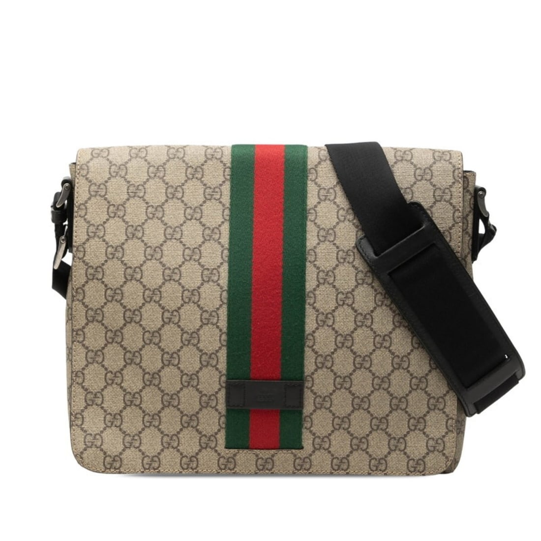 Gucci GG Supreme Sherry Line Shoulder Bag Messenger 475432 Beige Women's GUCCI (1 of 10)