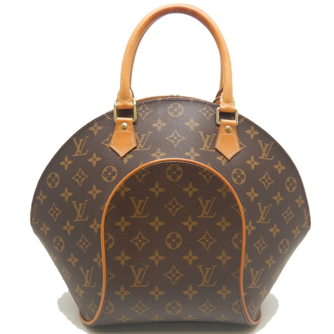 LOUIS VUITTON Monogram Ellipse MM M51126 Handbag Brown Women's 254151 (1 of 20)
