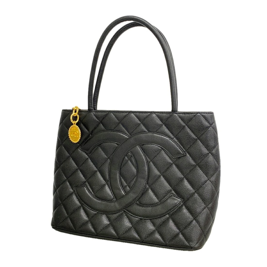 Chanel Tote Bag, Reissue Tote, Caviar Leather, Black, Women's, P3351104