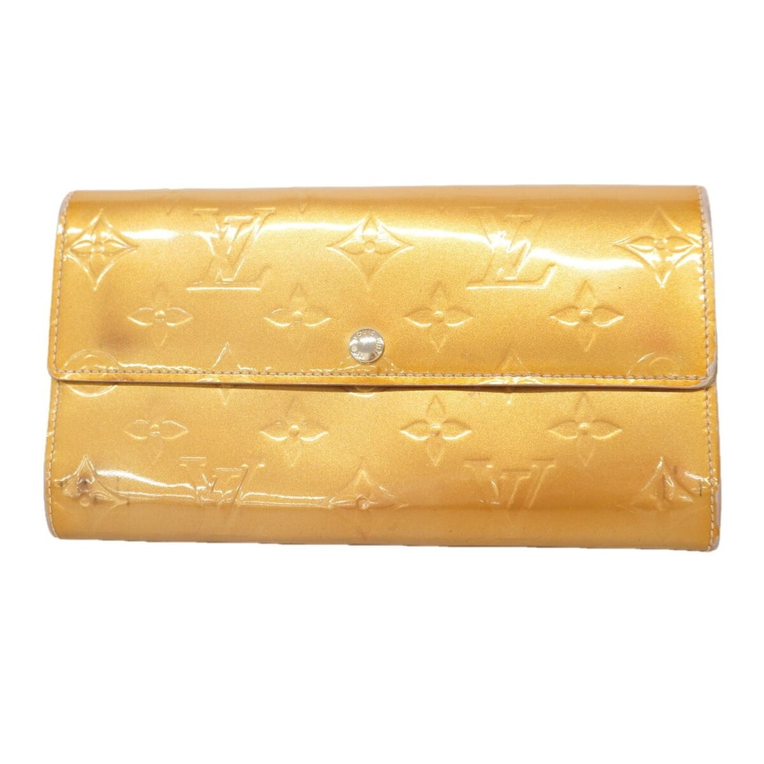 Louis Vuitton Vernis Portefeuille Sarah Long Wallet M91764 Beige Poudre Women's P3372823: --- Catalog ---Category: SizeSize (HxWxD): 10.5cm x 19cm x 2.5cm / 4.13'' x 7.48'' x 0.98''Category: DesignType: Long wallet (bi-fold)Color: Beige poodleGender: WomenCategory: GeneralMPN: M91764Brand: