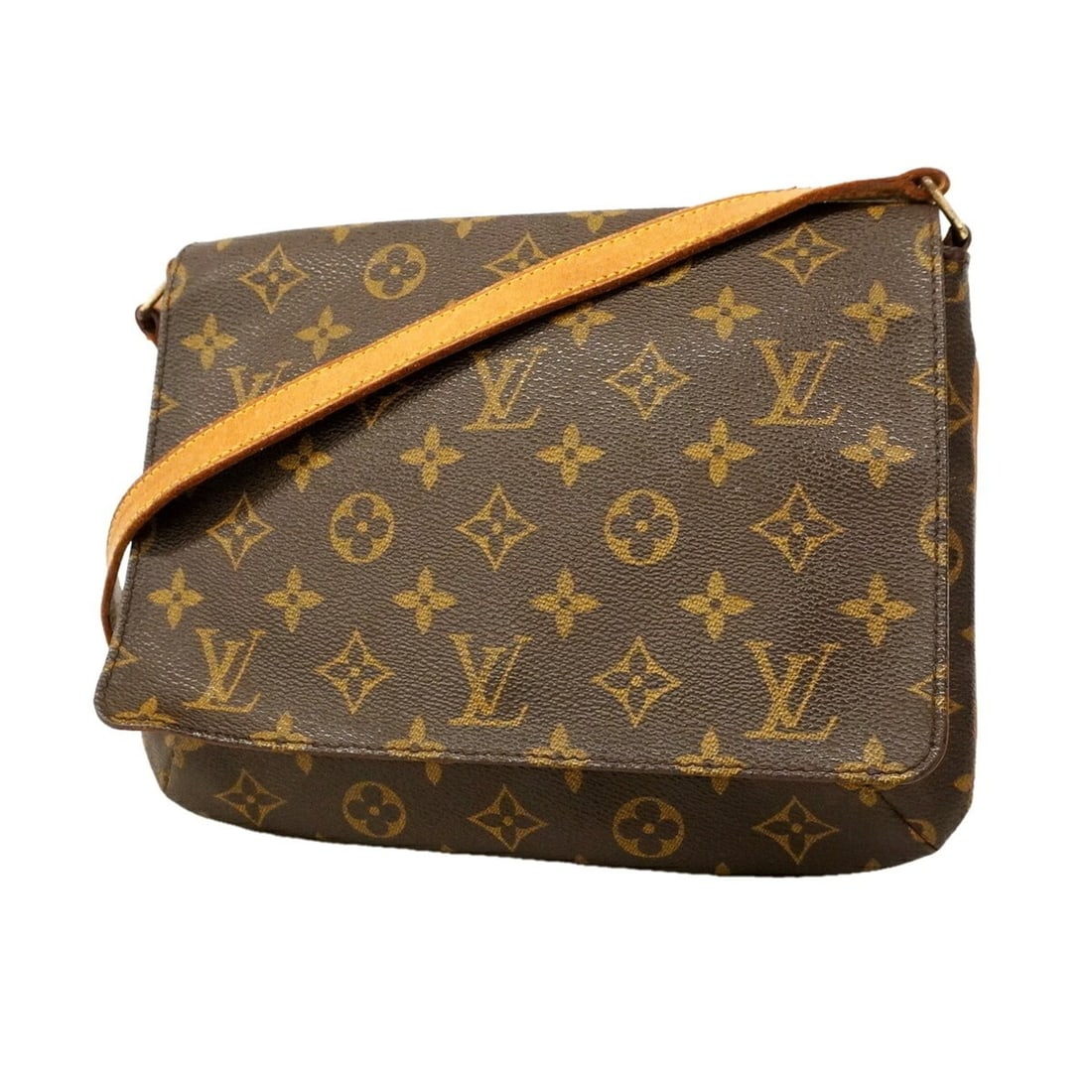 Louis Vuitton Monogram Musette Tango Short Strap Shoulder Bag M51257 Brown Women's P3353396: --- Catalog ---Category: SizeSize (HxWxD): 21.5cm x 28cm x 2.5cm / 8.46'' x 11.02'' x 0.98''Category: DesignType: Shoulder bagColor: BrownGender: WomenCategory: GeneralMPN: M51257Brand: Louis Vuitton-