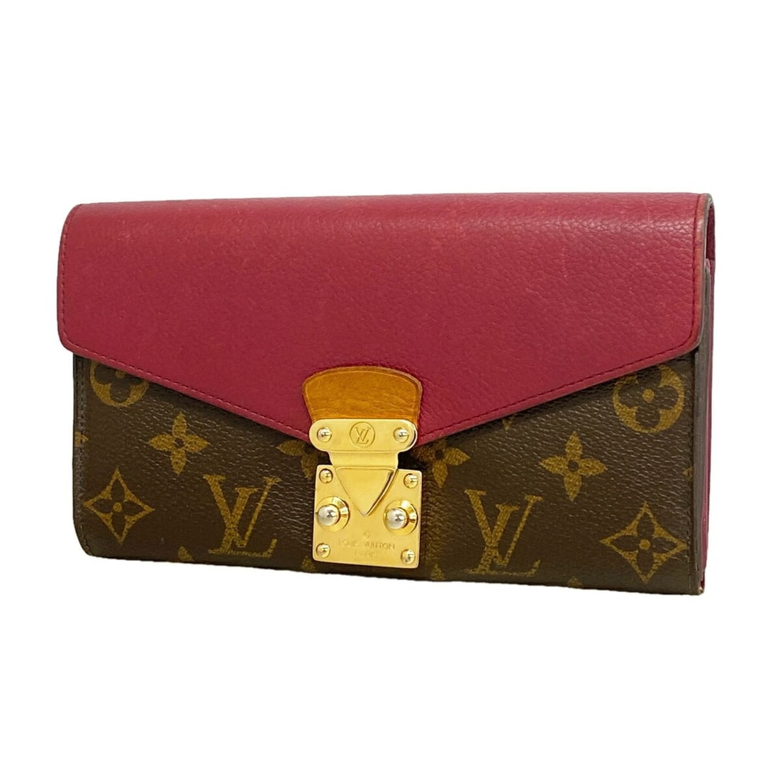Louis Vuitton Monogram Portefeuille Pallas Long Wallet M58413 Aurore Ladies P3338474