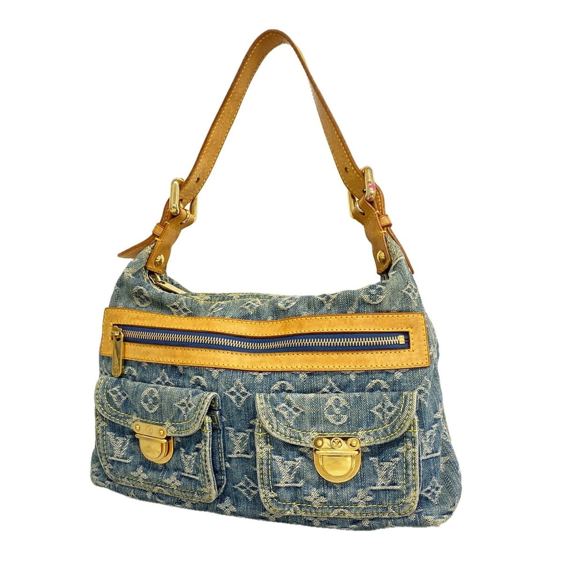 Louis Vuitton Monogram Denim Baggy PM Shoulder Bag M95049 Blue Women's P3338461: --- Catalog ---Category: SizeSize (HxWxD): 20cm x 30cm x 10cm / 7.87'' x 11.81'' x 3.93''Category: DesignType: Shoulder bagColor: BlueGender: WomenCategory: GeneralMPN: M95049Brand: Louis Vuitton--- I