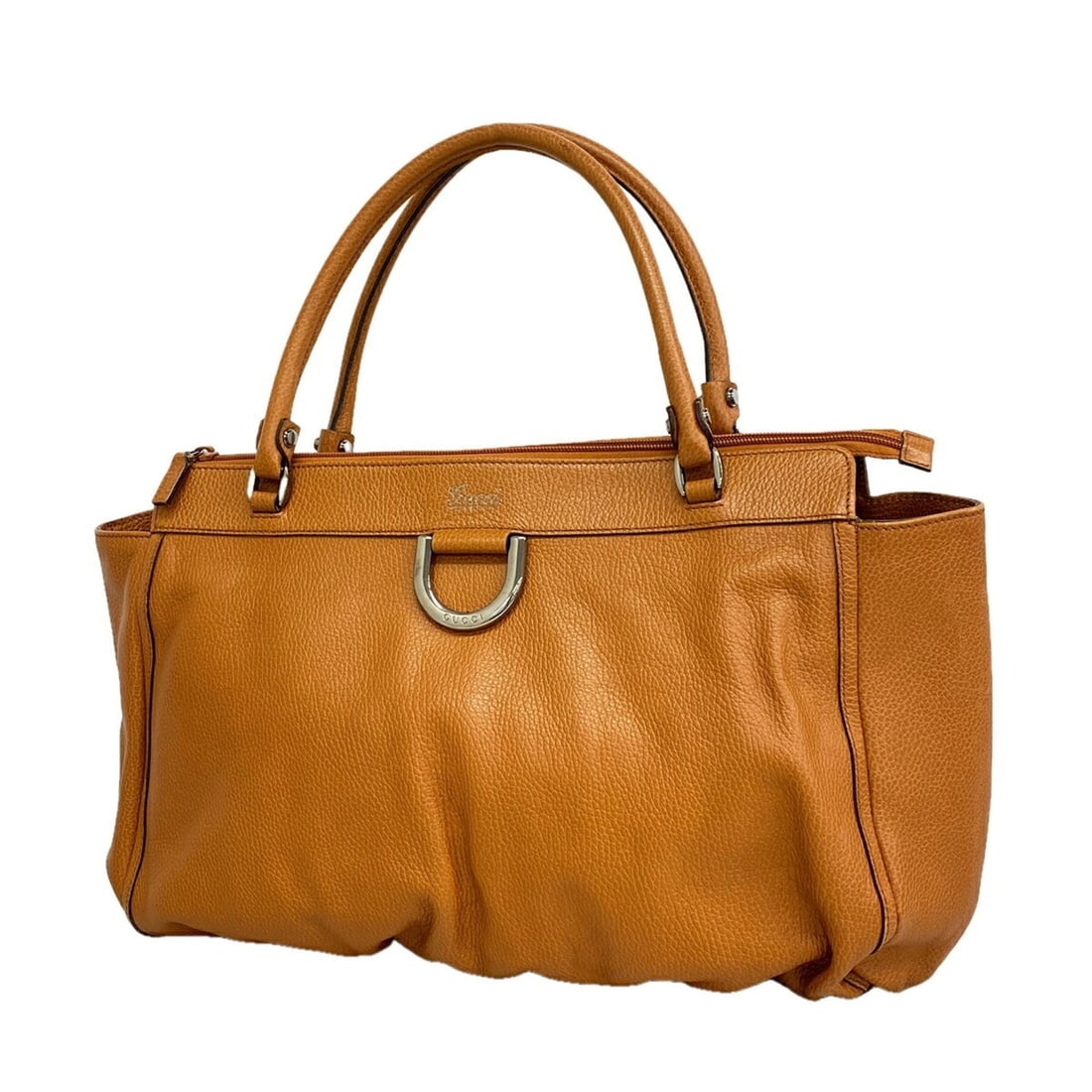 Gucci Tote Bag 341491 Leather Brown Women's P3333435 (1 of 12)