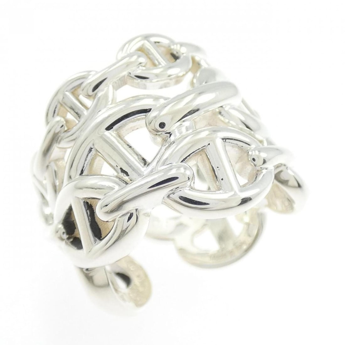 Hermes Hermès Chaine d'Ancre Enchainée Ring (1 of 20)