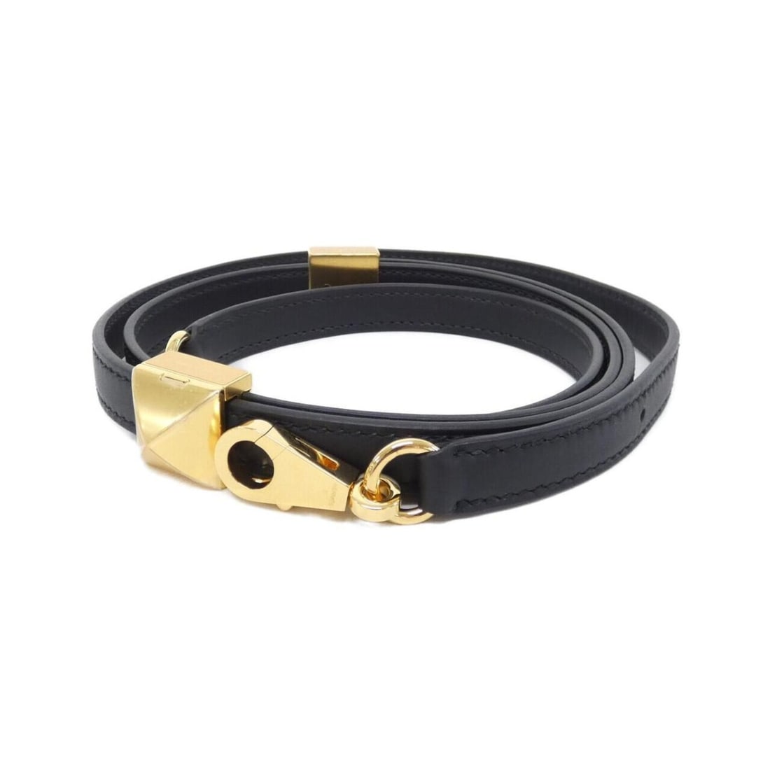 Hermes Hermès Clou Medor 084246CC Strap: --- Catalog ---Category: SizeSize (HxWxD): 110cm x 1.5cm / 43.3'' x 0.59''Category: DesignType: StrapColor: BlackGender: WomenMaterial: Swift leatherCategory: GeneralMPN: 084246CCBrand: Hermes---