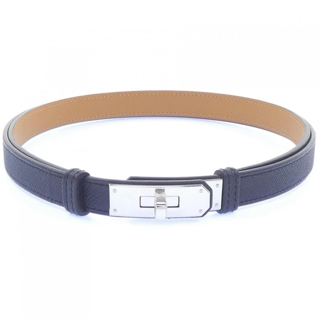 Hermes Kelly 18mm Belt: --- Catalog ---Category: SizeLength: 106.5cm / 41.92''Category: DesignType: Standard beltColor: BlackGender: WomenCategory: GeneralBrand: Hermes--- Item List ---Section: ConditionRanking: Rank A Used 