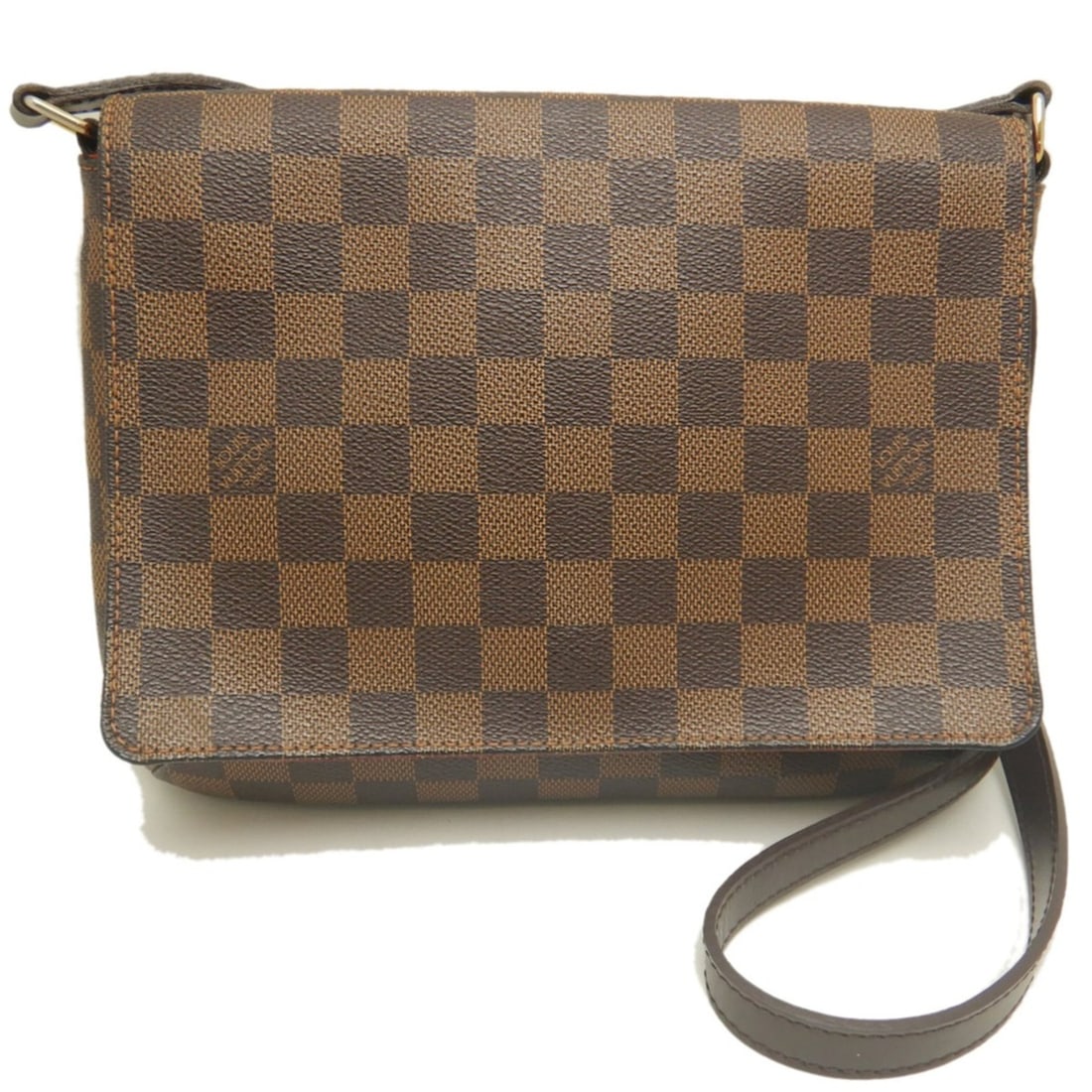 LOUIS VUITTON Damier Musette Tango Long N51301 Shoulder Bag, Ebene, Women's, 254139: --- Catalog ---Category: SizeSize (HxWxD): 19cm x 26cm x 3cm / 7.48'' x 10.23'' x 1.18''Category: DesignType: Shoulder bagColor: EbeneGender: WomenClosure: MagnetMaterial: Damier Canvas Hardware Color