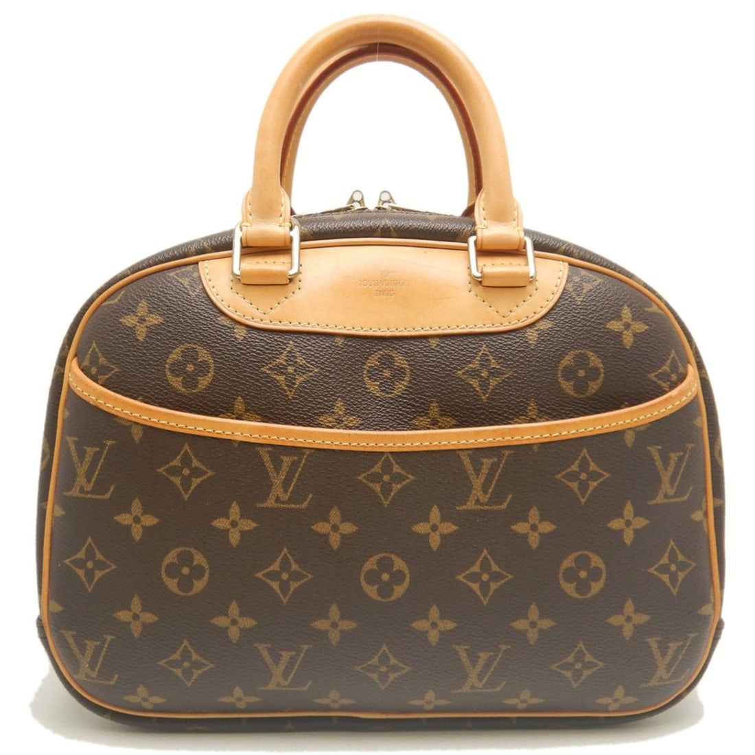 LOUIS VUITTON Monogram Trouville M42228 Handbag Brown Women's 254147: --- Catalog ---Category: SizeSize (HxWxD): 22cm x 29cm x 10cm / 8.66'' x 11.41'' x 3.93''Category: DesignType: HandbagColor: BrownGender: WomenClosure: ZipperMaterial: Monogram Hardware Color:
