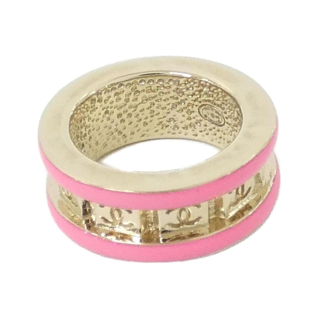 Chanel ABC394 Ring: --- Catalog ---Category: SizeJP Size: 12US Size: 6.5Category: DesignType: Band ringColor: Gold, PinkGender: WomenCategory: GeneralMPN: ABC394Brand: Chanel--- Item List ---Section: ConditionRanking: