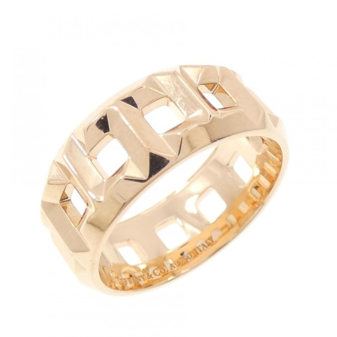 Tiffany T True Ring: --- Catalog ---Category: SizeJP Size: 14US Size: 7Category: DesignType: Band ringGender: WomenMaterial: Pink gold (18K)Category: GeneralBrand: Tiffany--- Item List ---Section: ConditionRanking: Rank S