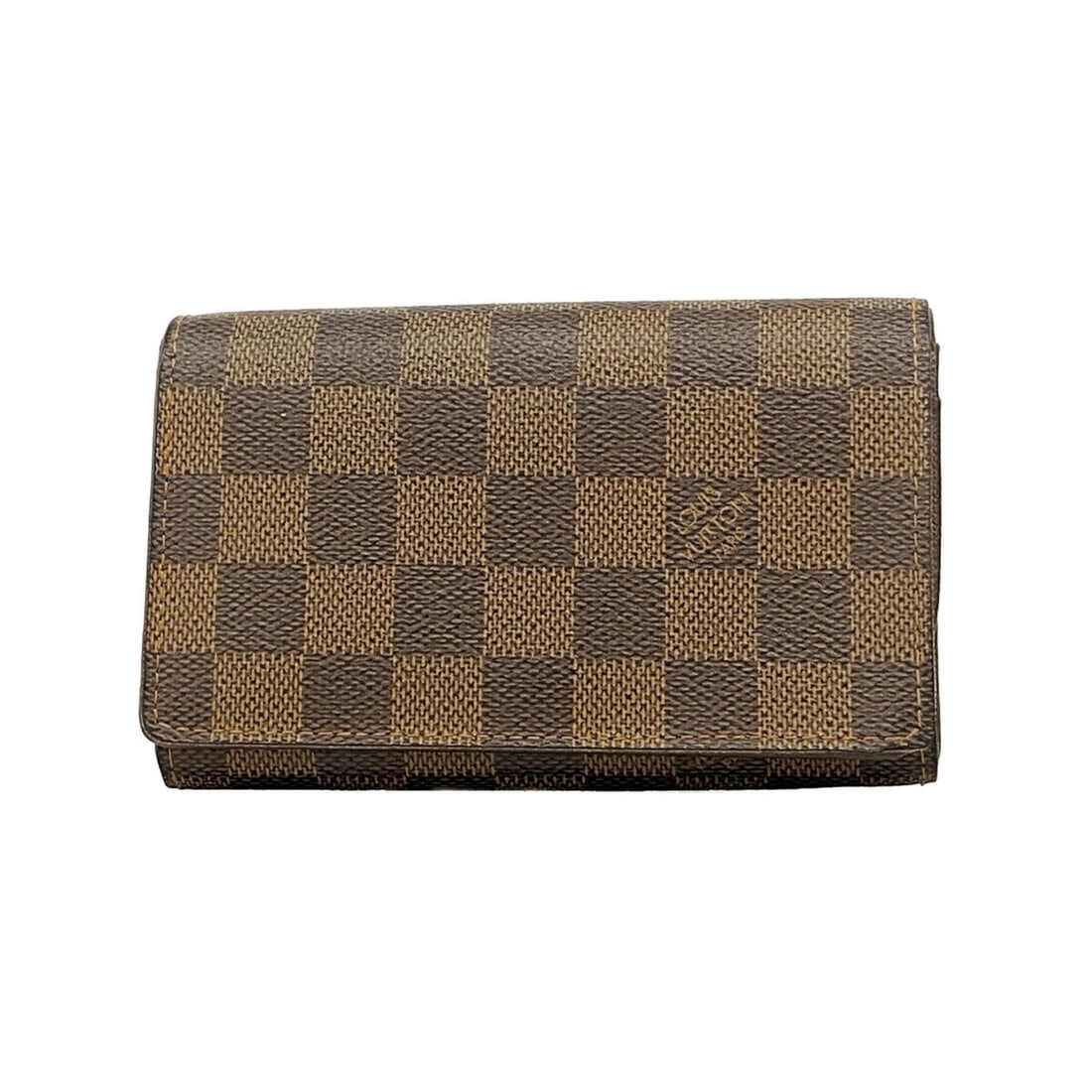 Louis Vuitton Damier Portemonnaie Bietrezor Wallet M61730 Ebene Women's P3291109
