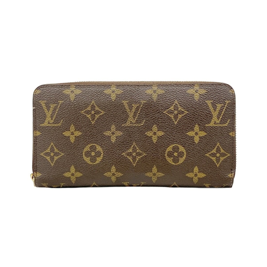 Louis Vuitton Monogram Zippy Wallet M60017 Brown Long for Men and Women P3291087