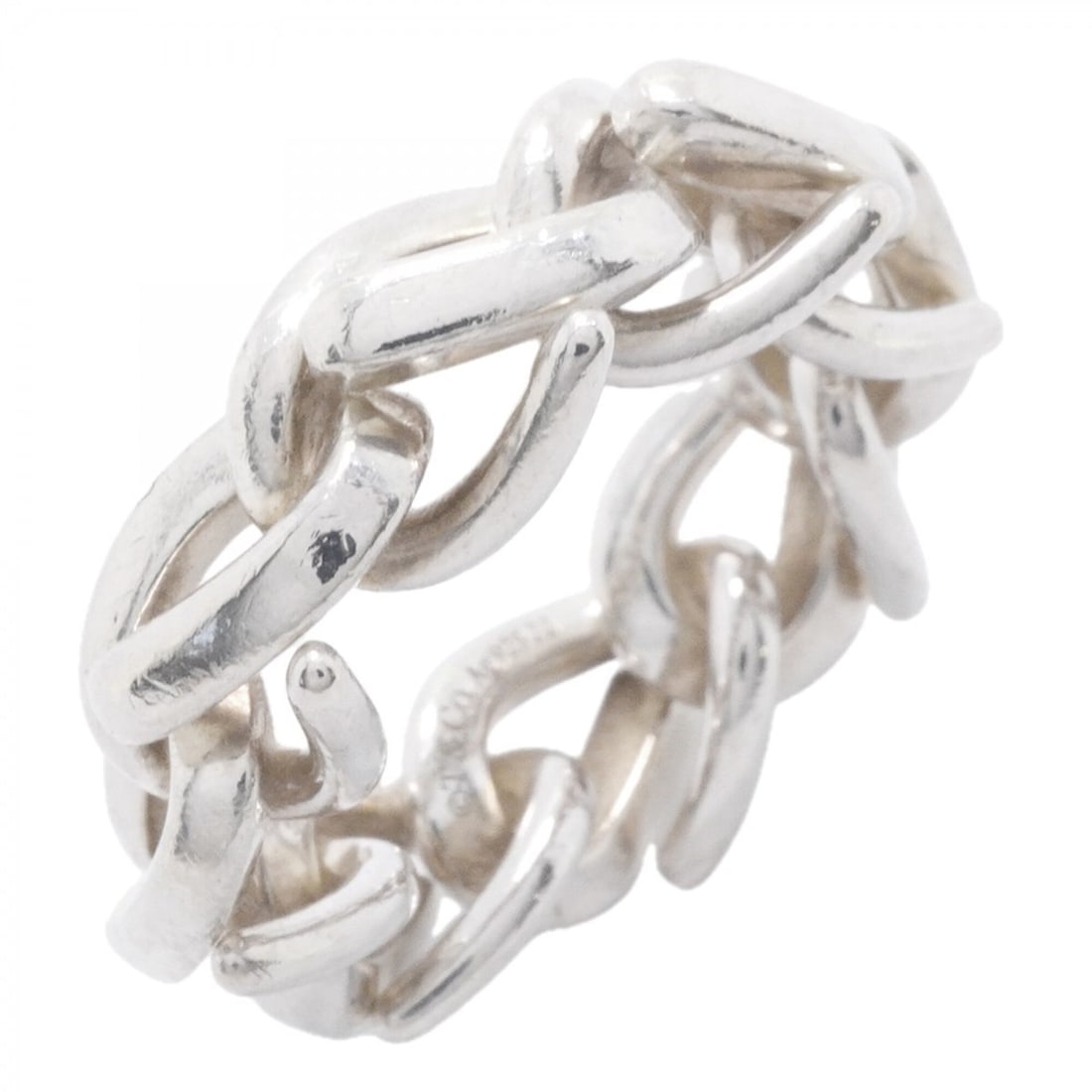 Tiffany & Co. Forge Ring, Sterling Silver 925, Size 6, Women's