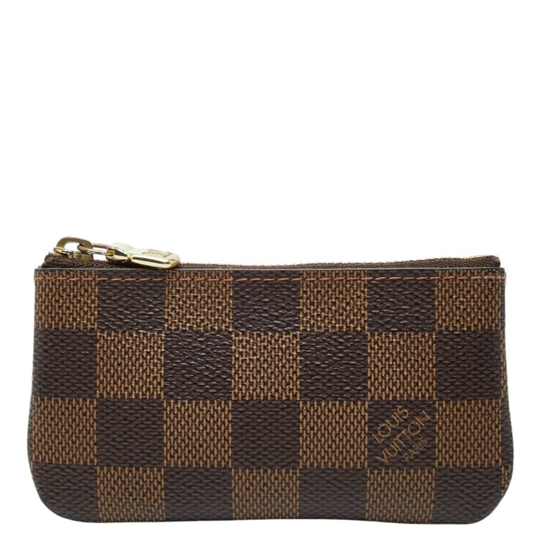 Louis Vuitton Damier Key Case Pochette Clé Wallet/Coin Purse N62658 Brown Women's LOUIS VUITTON