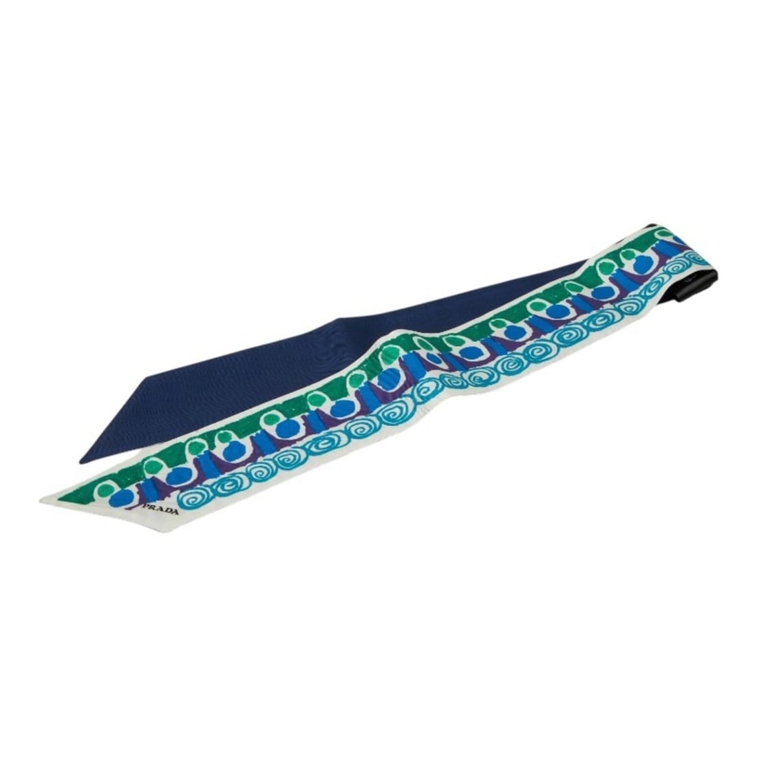 Prada Pictorial Print Ribbon Scarf 1FF008 Blue Green Silk Women's PRADA: --- Catalog ---Category: SizeSize (HxWxD): 85cm x 6cm / 33.46'' x 2.36''Category: DesignColor: Blue greenGender: WomenMaterial: Silk Category: GeneralMPN: 1FF008Brand: Prada--- Item List ---Section: C