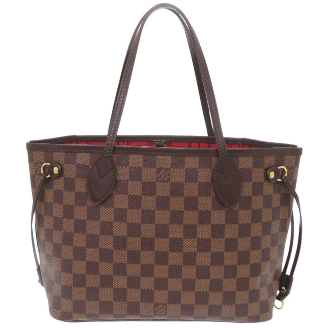 Louis Vuitton Neverfull PM Damier N51109 Cerise Tote Bag LV 0670 LOUIS VUITTON: --- Catalog ---Category: SizeSize (HxWxD): 22cm x 28cm x 12.5cm / 8.66'' x 11.02'' x 4.92''Category: DesignType: Tote bagColor: Cerise, Damier CanvasGender: WomenMaterial: Damier Canvas Category: Gene