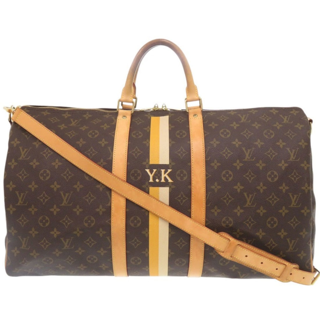 Louis Vuitton Keepall Bandoulière 55 Monogram Boston Bag LV 1245 LOUIS VUITTON