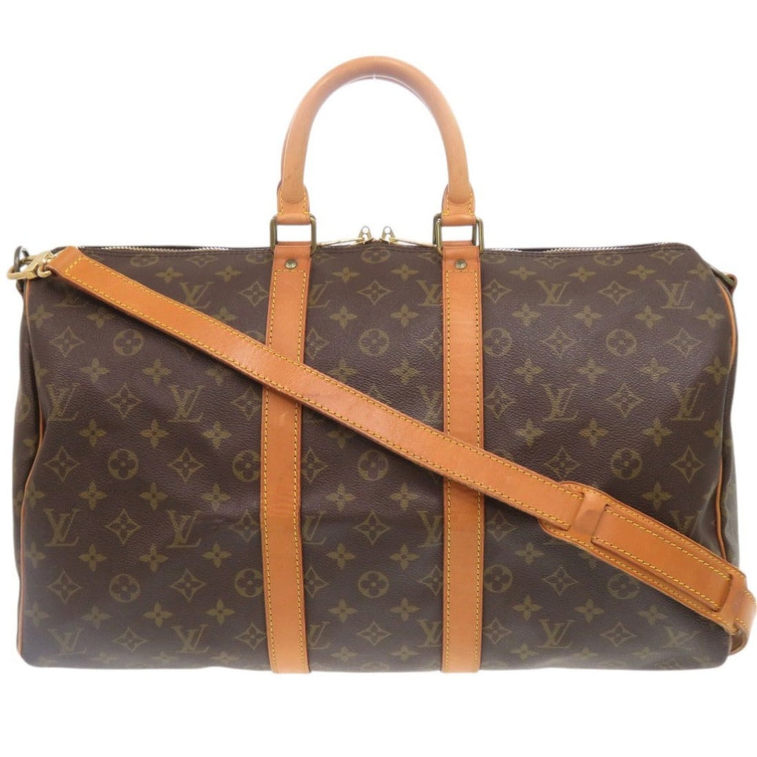 Louis Vuitton Keepall Bandoulière 45 Monogram M41418 Boston Bag LV 1016 LOUIS VUITTON: --- Catalog ---Category: SizeSize (HxWxD): 26cm x 45cm x 20cm / 10.23'' x 17.71'' x 7.87''Category: DesignType: Boston bagColor: Brown, MonogramGender: Men,WomenMaterial: Monogram Category: GeneralMPN