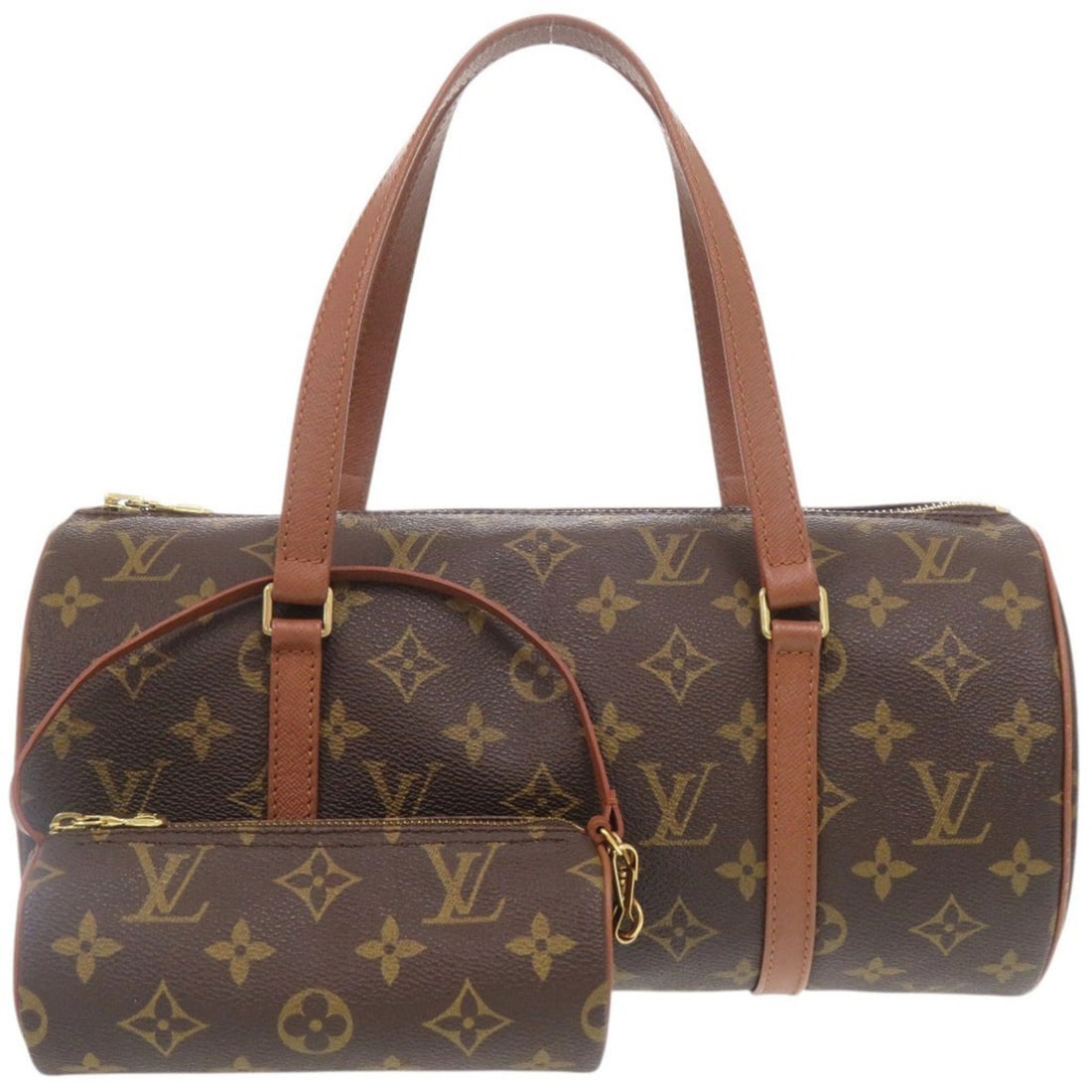 Louis Vuitton Papillon 30 Handbag with Pouch, Monogram, M51385, LV 1037 LOUIS VUITTON: --- Catalog ---Category: SizeSize (HxWxD): 15cm x 30cm x 15cm / 5.9'' x 11.81'' x 5.9''Category: DesignType: HandbagColor: Brown, MonogramGender: WomenMaterial: Monogram Category: GeneralMPN: M51385Br