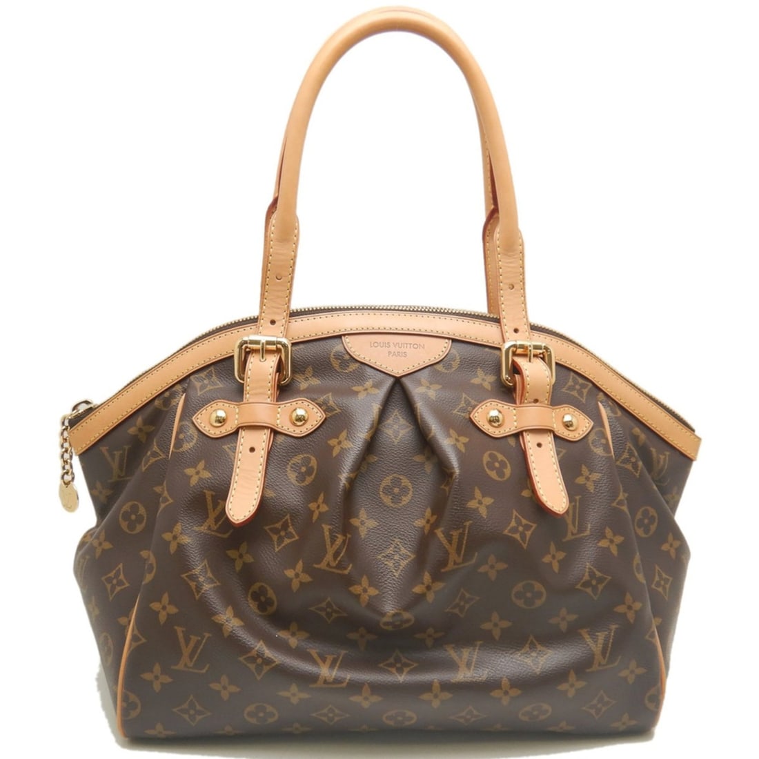 LOUIS VUITTON Monogram Tivoli GM M40144 Tote Bag Brown Women's 254140