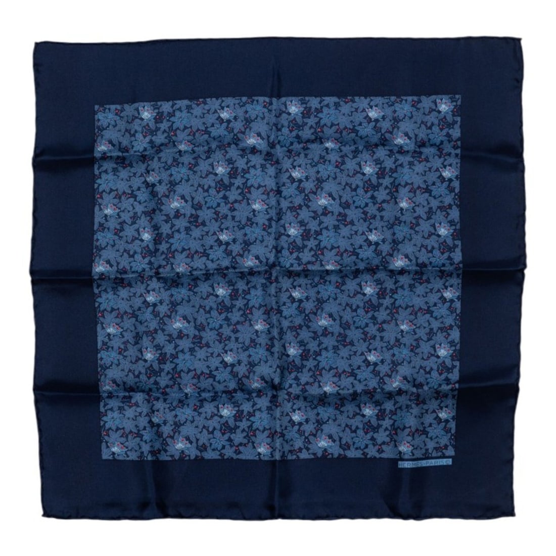 Hermes Carre 45 Petit Gavroche Scarf Muffler Handkerchief Navy Blue Silk Women's HERMES: --- Catalog ---Category: SizeSize (LxW): 42cm x 41.5cm / 16.53'' x 16.33''Category: DesignType: HandkerchiefColor: Blue, NavyGender: WomenMaterial: Silk Category: GeneralBrand: Hermes--- Item List ---