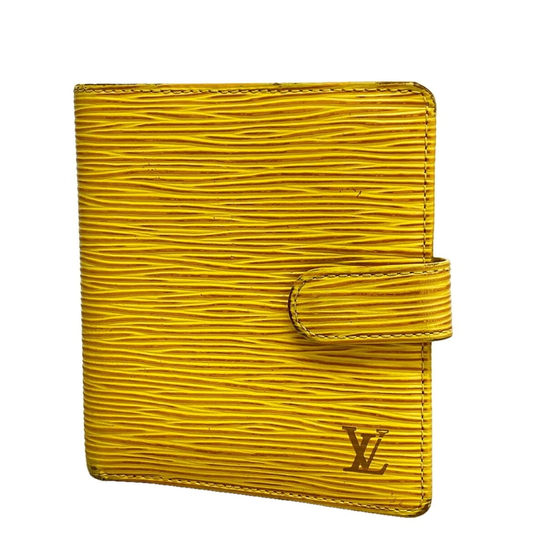 Louis Vuitton Epi Leather Portemonnaie Viennois Wallet M63249 Jaune (Women's)