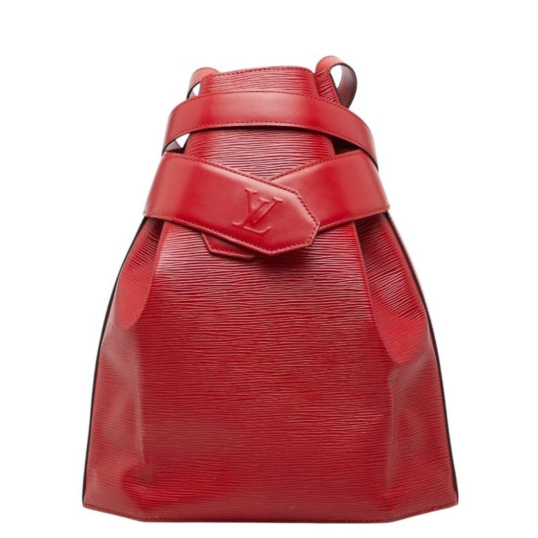 Louis Vuitton Epi Sac Depaule GM Shoulder Bag, One-Shoulder, M80197, Castilian Red Leather, Women's,