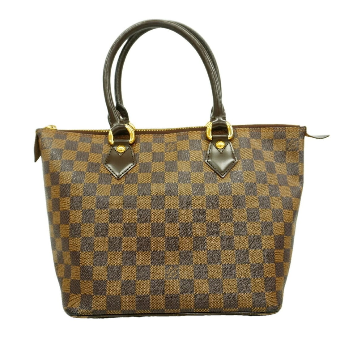 Louis Vuitton Damier Saleya PM Handbag N51183 Ebene Women's