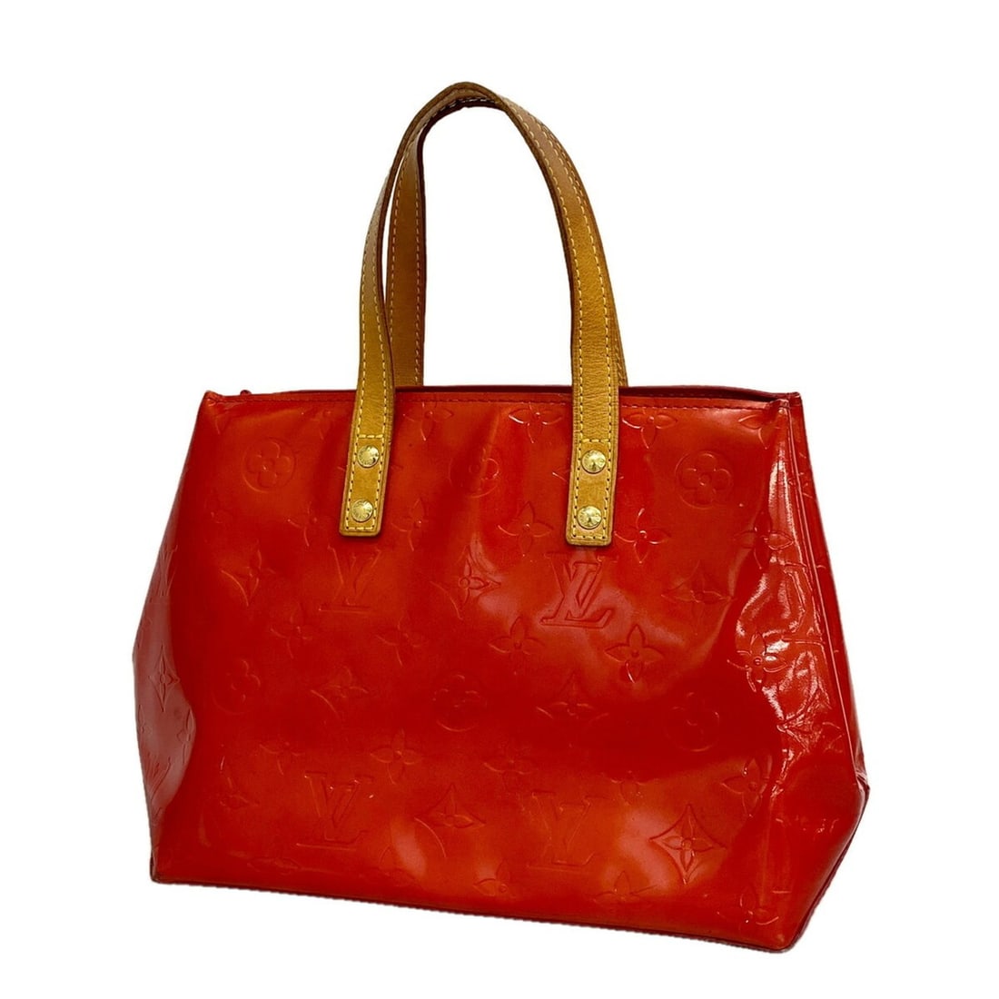Louis Vuitton Vernis Lead PM handbag, M91088, Rouge, for women.