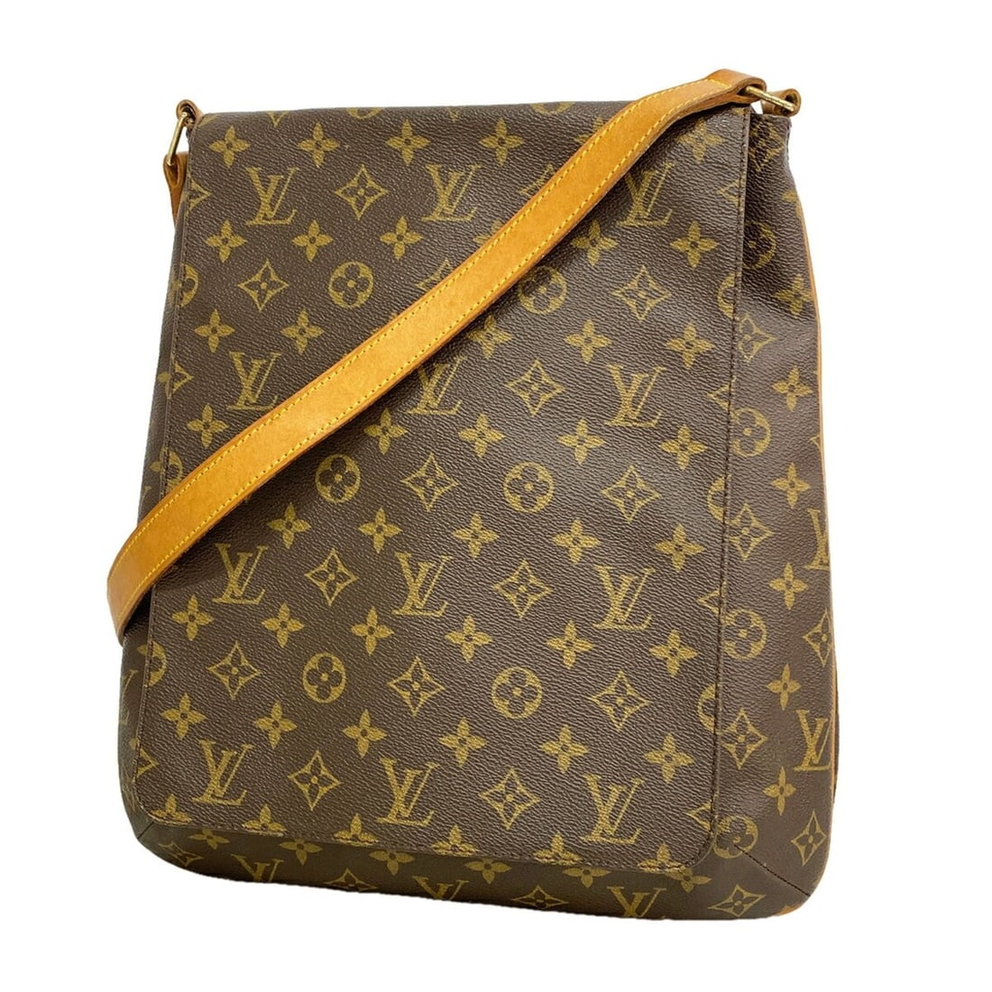 Louis Vuitton Monogram Musette Shoulder Bag M51256 Brown Women's: --- Catalog ---Category: SizeSize (HxWxD): 38cm x 30cm x 2cm / 14.96'' x 11.81'' x 0.78''Category: DesignType: Shoulder bagColor: BrownGender: WomenCategory: GeneralMPN: M51256Brand: Louis Vuitton--- 