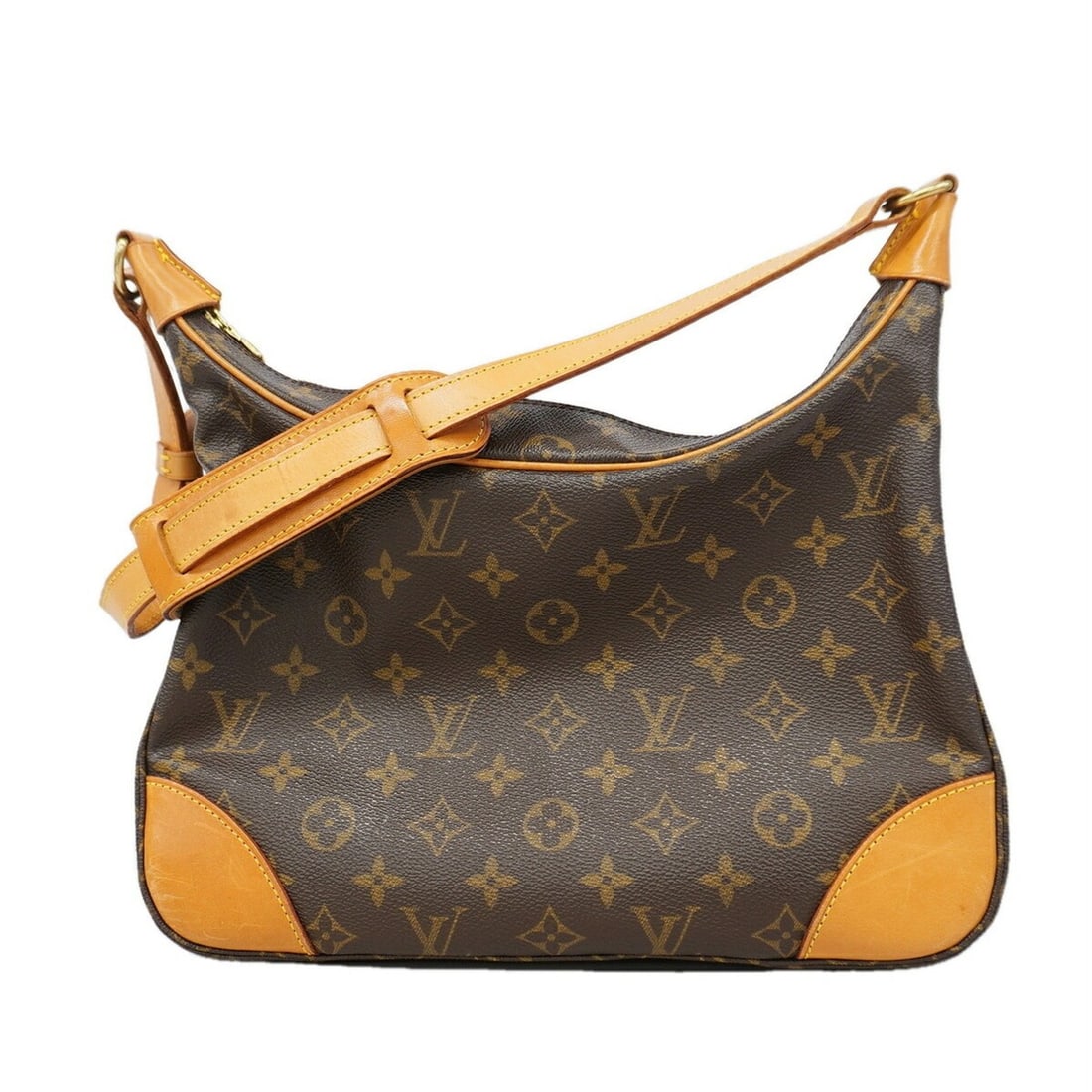 Louis Vuitton Monogram Boulogne 30 Shoulder Bag M51265 Brown Women's