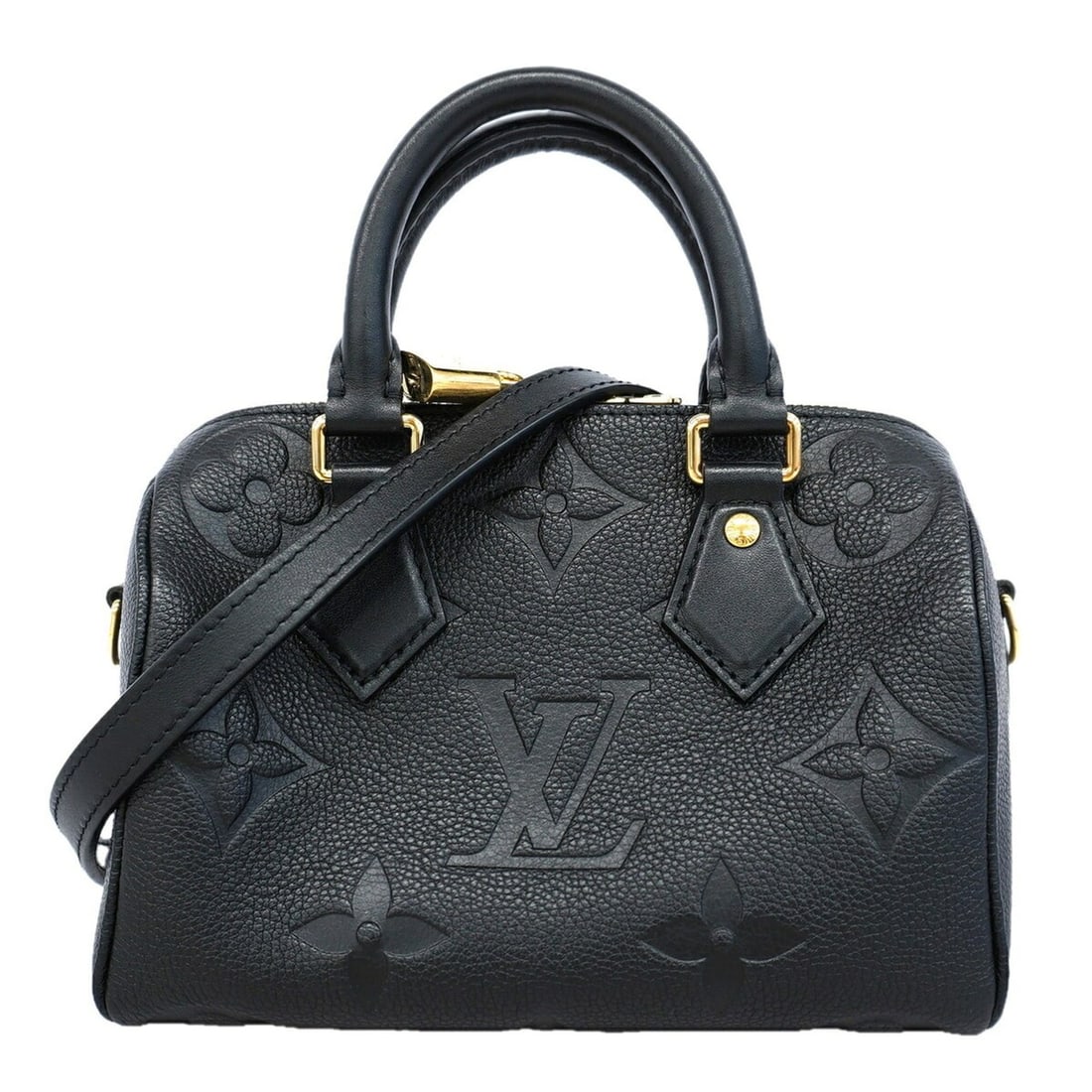 Louis Vuitton Monogram Empreinte Speedy Bandoulière 20 Handbag M58953 Noir (Black) 2-way bag for: --- Catalog ---Category: SizeSize (HxWxD): 14.5cm x 20.5cm x 11.5cm / 5.7'' x 8.07'' x 4.52''Category: DesignType: HandbagColor: NoirGender: WomenCategory: GeneralMPN: M58953Brand: Louis Vuitton--- It