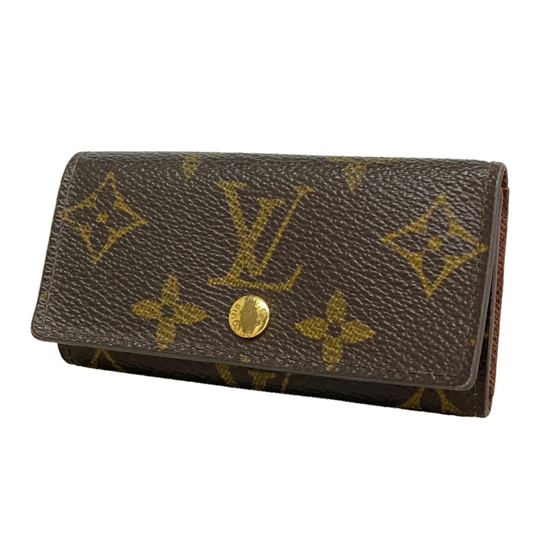 Louis Vuitton Accessory Key Case Monogram Multicles 4 M69517 Brown Men's Women's: --- Catalog ---Category: DesignType: KeycaseColor: BrownGender: Men,WomenCategory: GeneralMPN: M69517Brand: Louis VuittonCategory: Physical PropertiesSize (HxWxD): 5.5cm x 10.5cm x 2cm / 2.16'' x 4.13