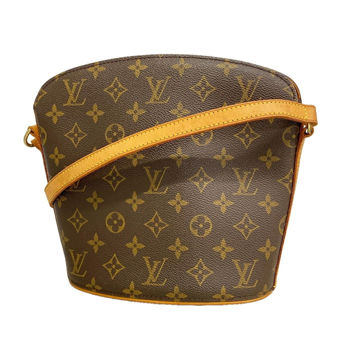 Louis Vuitton Monogram Druot Shoulder Bag M51290 Brown Women's: --- Catalog ---Category: SizeSize (HxWxD): 22cm x 20cm x 10.5cm / 8.66'' x 7.87'' x 4.13''Category: DesignType: Shoulder bagColor: BrownGender: WomenCategory: GeneralMPN: M51290Brand: Louis Vuitton---