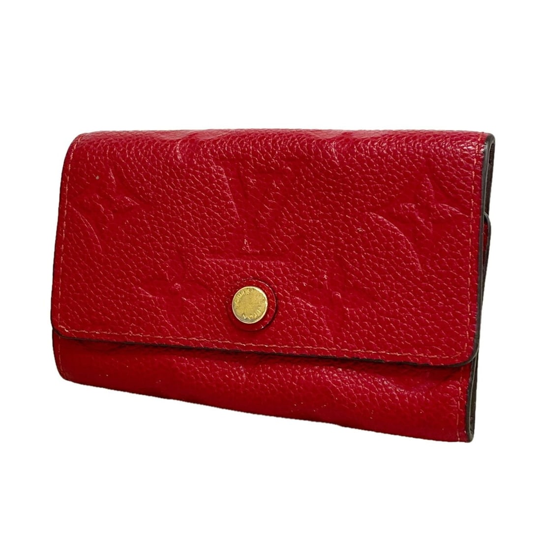 Louis Vuitton Accessories Key Case Monogram Empreinte Multicles 6 M63708 Scarlet Ladies