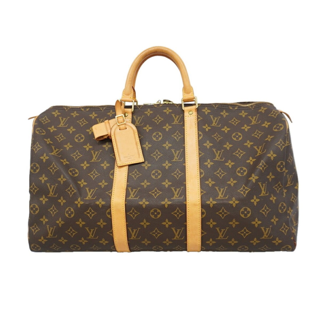 Louis Vuitton Bags - Boston Monogram Keepall 50 M41426 Brown Men's & Women's: --- Catalog ---Category: SizeSize (HxWxD): 28.5cm x 51cm x 22cm / 11.22'' x 20.07'' x 8.66''Category: DesignType: Boston bagColor: BrownGender: Men,WomenCategory: GeneralMPN: M41426Brand: Louis Vuitto