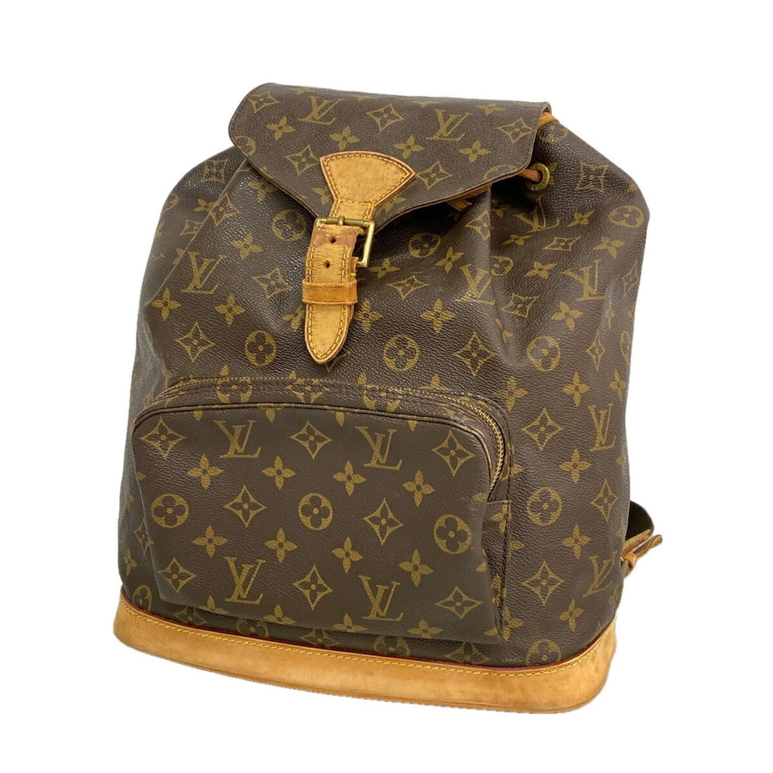 Louis Vuitton Monogram Montsouris GM Backpack/Daypack M51135 Brown (Women's)