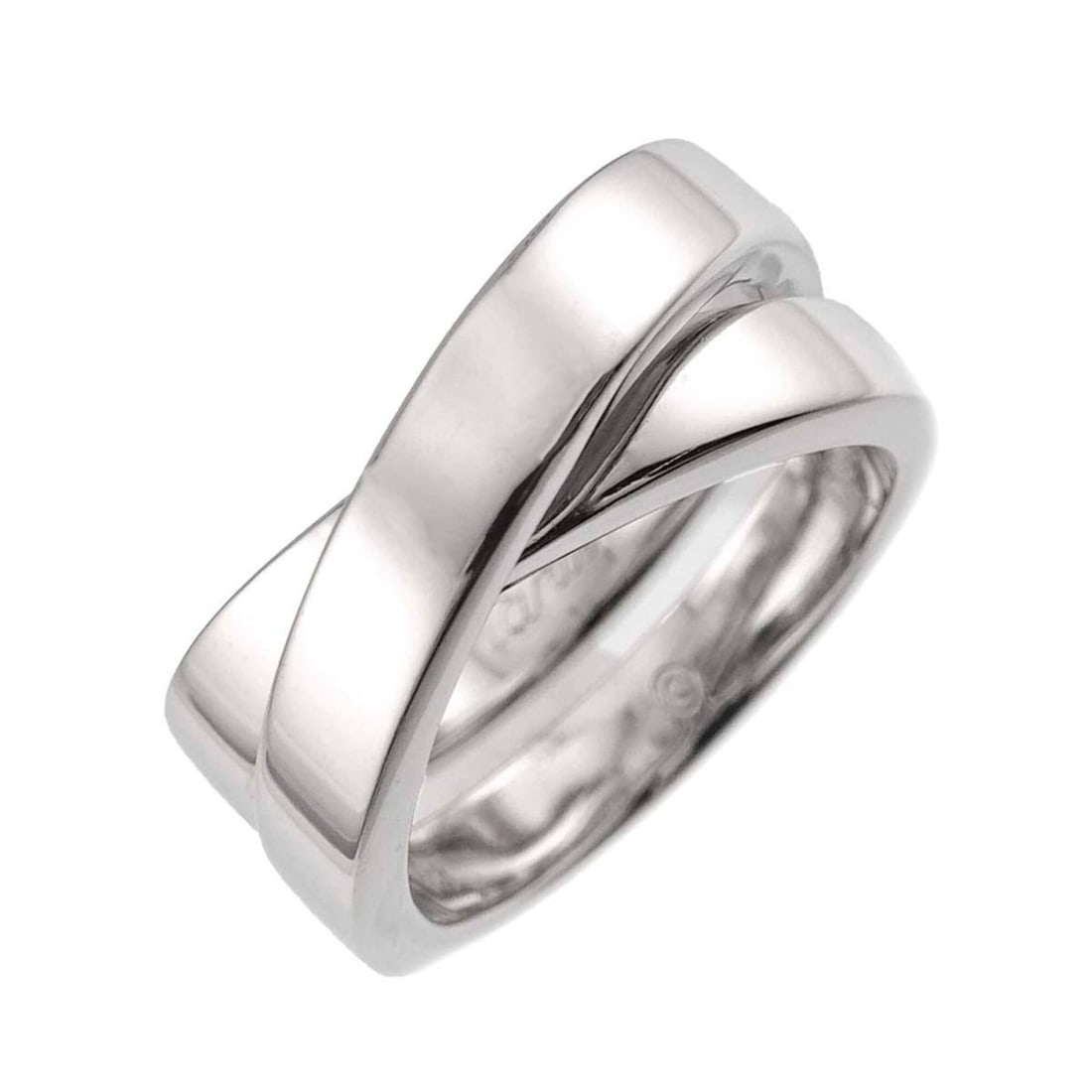 Cartier Paris Ring #52, 18K White Gold (750): --- Catalog ---Category: SizeUS Size: 6.5Brand Size: 52Category: DesignType: Band ringGender: WomenMaterial: White gold (18K)Category: GeneralBrand: Cartier--- Item List ---Section: ConditionRanking: 