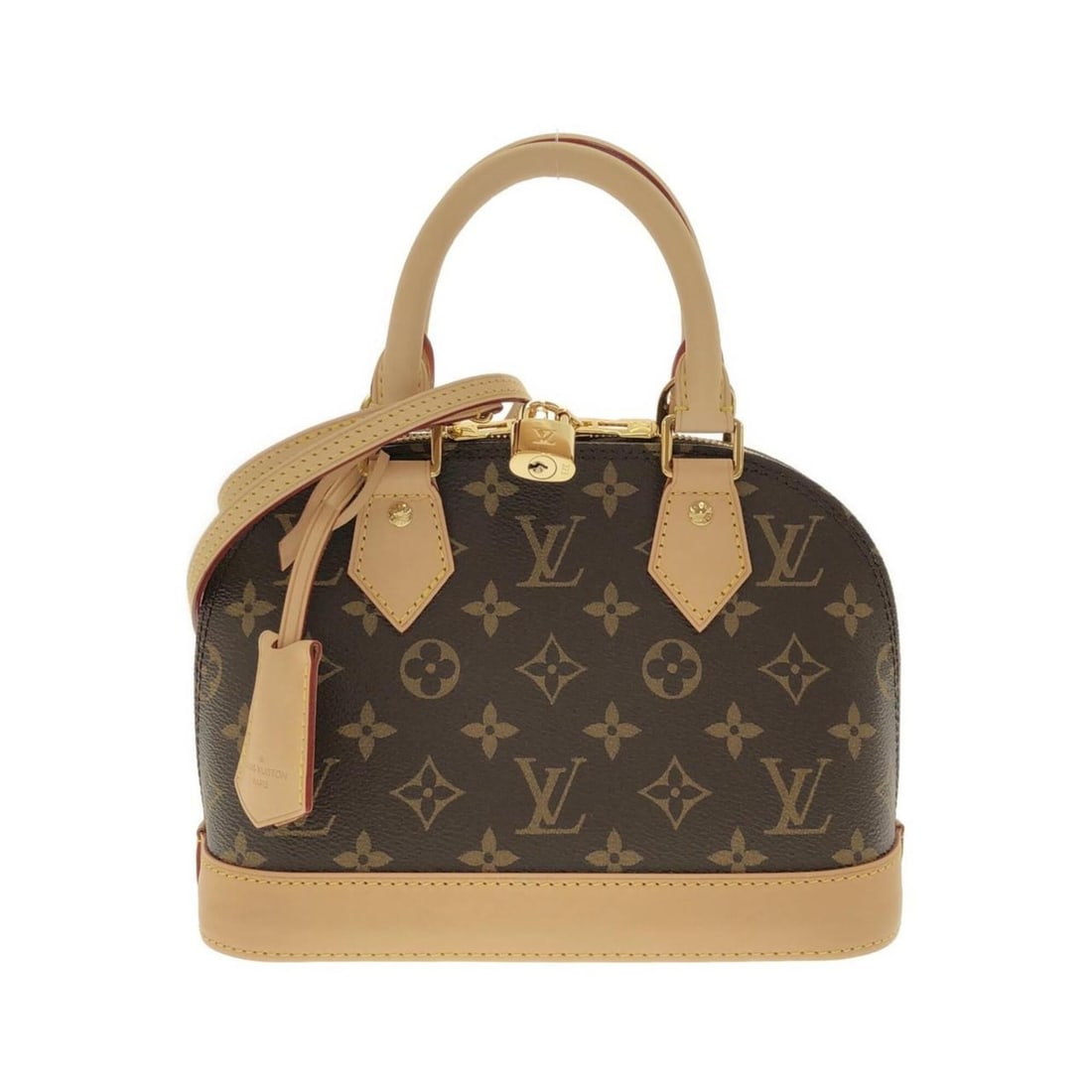 Louis Vuitton Monogram Alma BB M53152 Handbag: --- Catalog ---Category: SizeSize (HxWxD): 17cm x 23.5cm x 11.5cm / 6.69'' x 9.25'' x 4.52''Category: DesignType: HandbagColor: MarronGender: Women,MenMaterial: Coated canvas Category: GeneralBrand: L