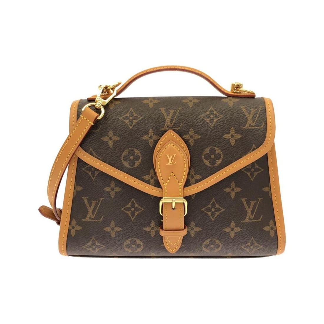 Louis Vuitton Monogram LV Ivy M44919 Handbag: --- Catalog ---Category: SizeSize (HxWxD): 17cm x 23.5cm x 7.5cm / 6.69'' x 9.25'' x 2.95''Category: DesignType: HandbagColor: MarronGender: Women,MenMaterial: Coated canvas Category: GeneralBrand: Lo