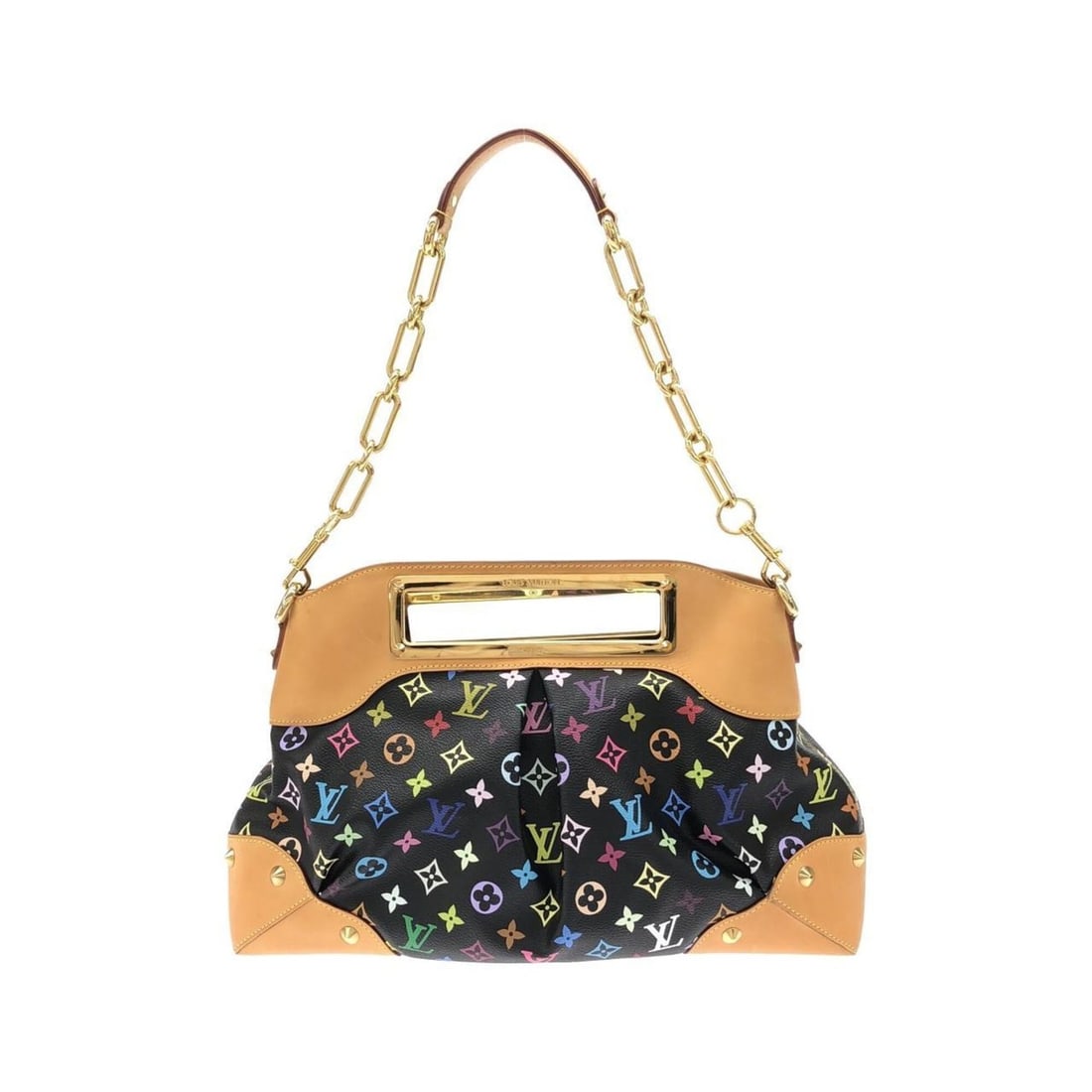 Louis Vuitton Multicolor Judy GM M40254 Handbag: --- Catalog ---Category: SizeSize (HxWxD): 29cm x 42cm x 12cm / 11.41'' x 16.53'' x 4.72''Category: DesignType: HandbagColor: BlackGender: Women,MenMaterial: Coated canvas Category: GeneralBrand: Loui