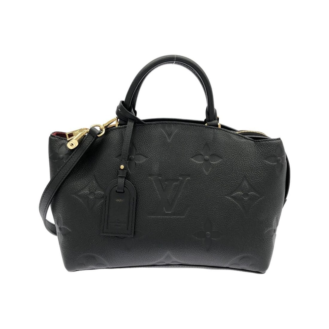 Louis Vuitton Monogram Empreinte Petit Palais PM M58916 Handbag: --- Catalog ---Category: SizeSize (HxWxD): 21cm x 35cm x 12.5cm / 8.26'' x 13.77'' x 4.92''Category: DesignType: HandbagColor: BlackGender: Women,MenMaterial: Leather Category: GeneralBrand: Louis Vui
