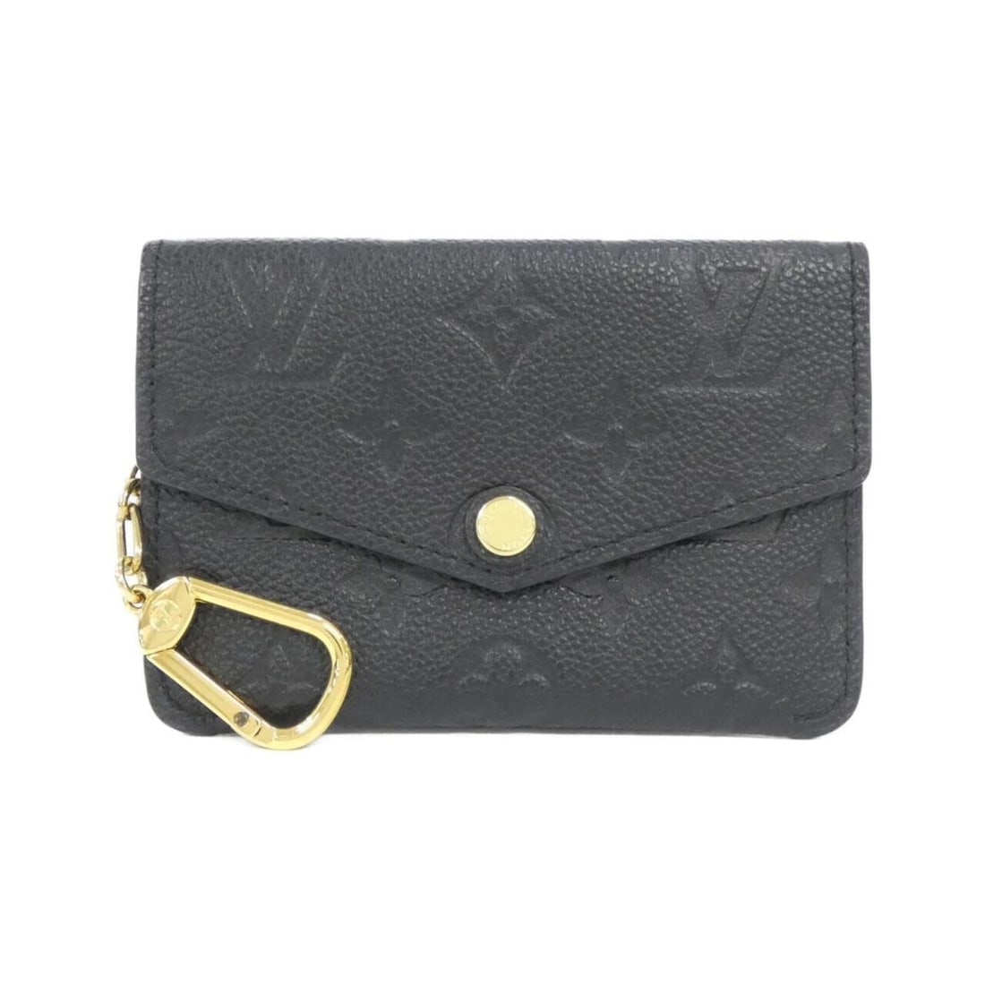 Louis Vuitton Monogram Empreinte Pochette Cle M60633 Coin & Key Case: --- Catalog ---Category: SizeSize (HxWxD): 9cm x 13cm x 1.5cm / 3.54'' x 5.11'' x 0.59''Category: DesignType: Coin purse/coin caseColor: BlackGender: WomenMaterial: Leather Category: GeneralBrand: Lou