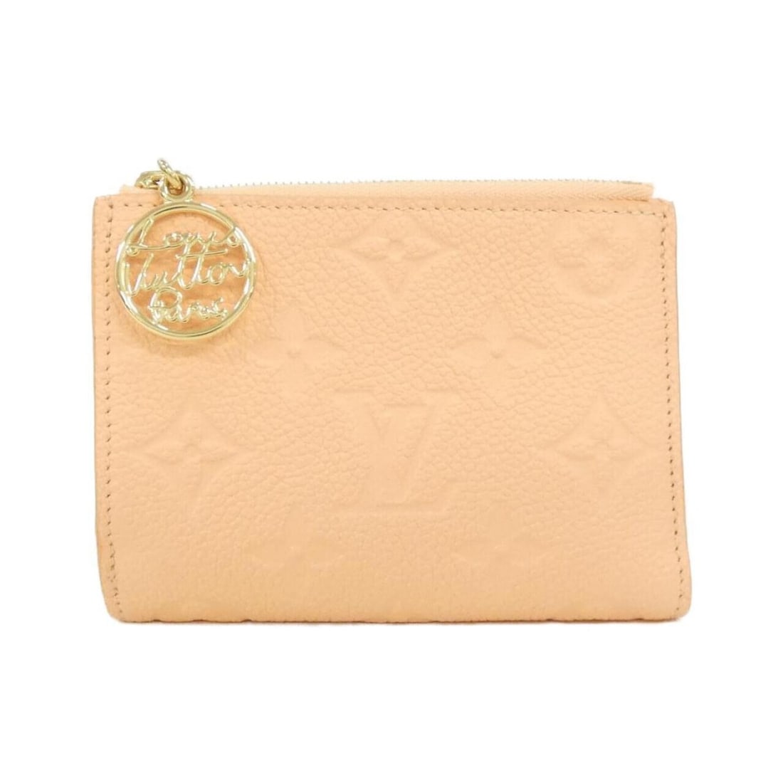 Louis Vuitton Monogram Empreinte Portefeuille Lisa M27487 Wallet: --- Catalog ---Category: SizeSize (HxWxD): 9cm x 11cm x 2cm / 3.54'' x 4.33'' x 0.78''Category: DesignType: Wallet (bi-fold)Color: PeachGender: WomenMaterial: Leather Category: GeneralBrand: Louis
